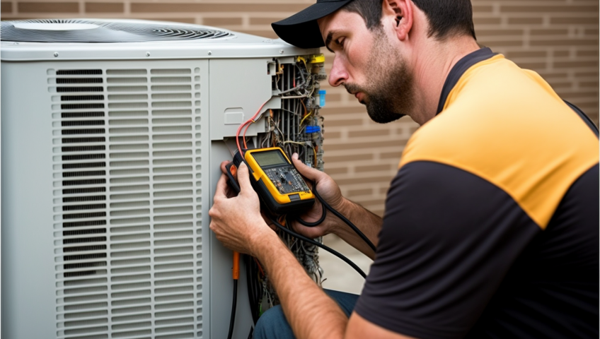 ac repair services in the woodlands Texas